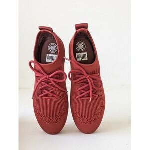 FitFlop Uberknit Slip-On High Top Sneaker Berry Color  Women's Size 8 NIB
